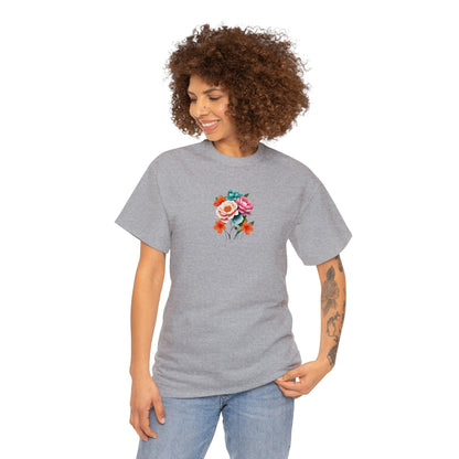 Matiby Floral Unisex Heavy Cotton Tee