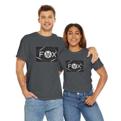 Silver Fox Scissors Unisex Heavy Cotton Tee