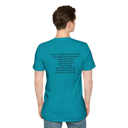 Bible Speaks Ecclesiastes 3:1-2 Unisex Softstyle T-Shirt