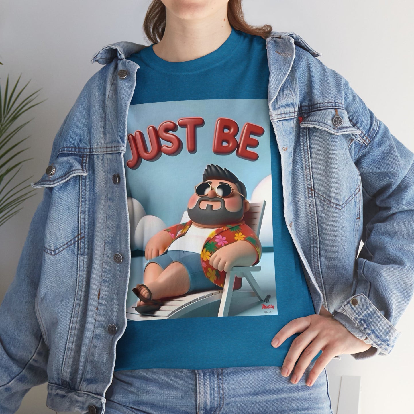 Just Be Unisex Heavy Cotton Tee