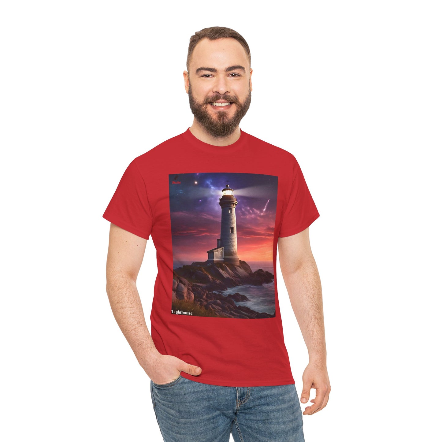 Lighthouse Unisex Heavy Cotton Tee