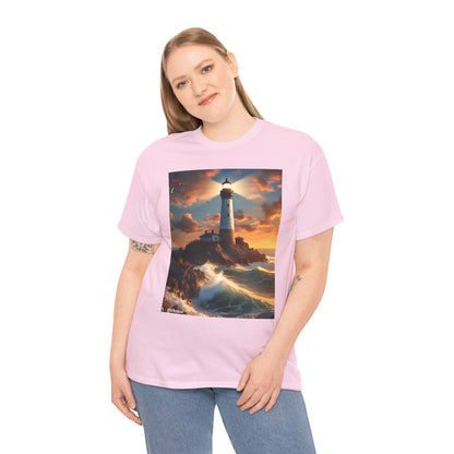 Lighthouse Unisex Heavy Cotton Tee