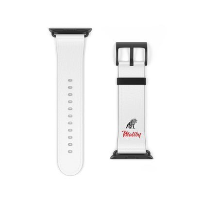 Matiby White Watch Band