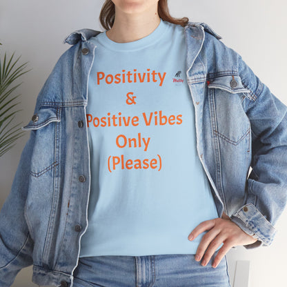 Positivity Unisex Heavy Cotton Tee