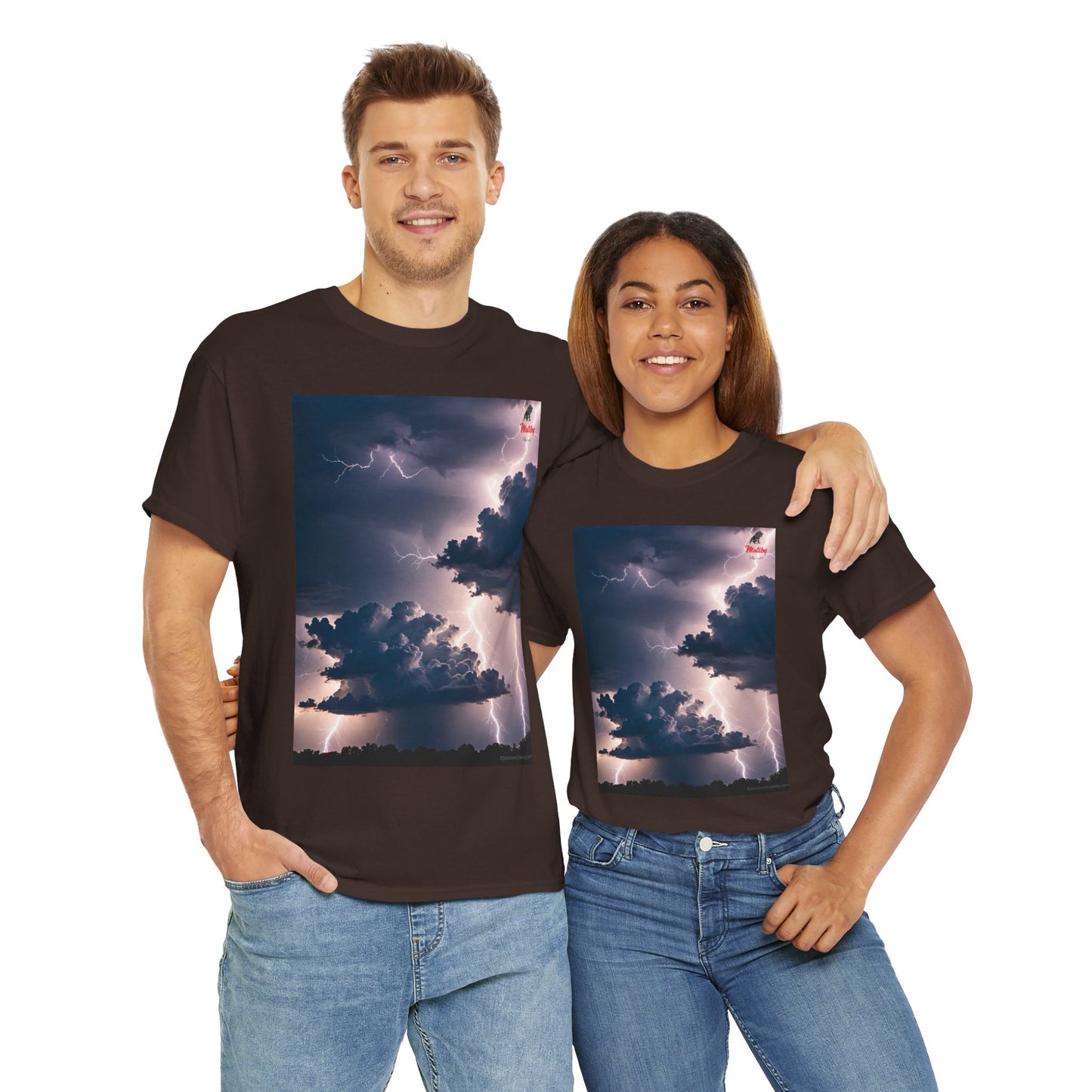 Lightning Style Unisex Heavy Cotton Tee