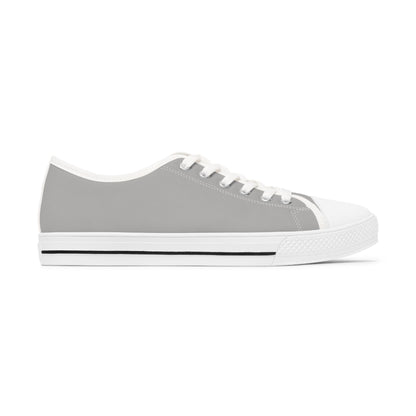 Women's Light Grey Low Top Sneakers