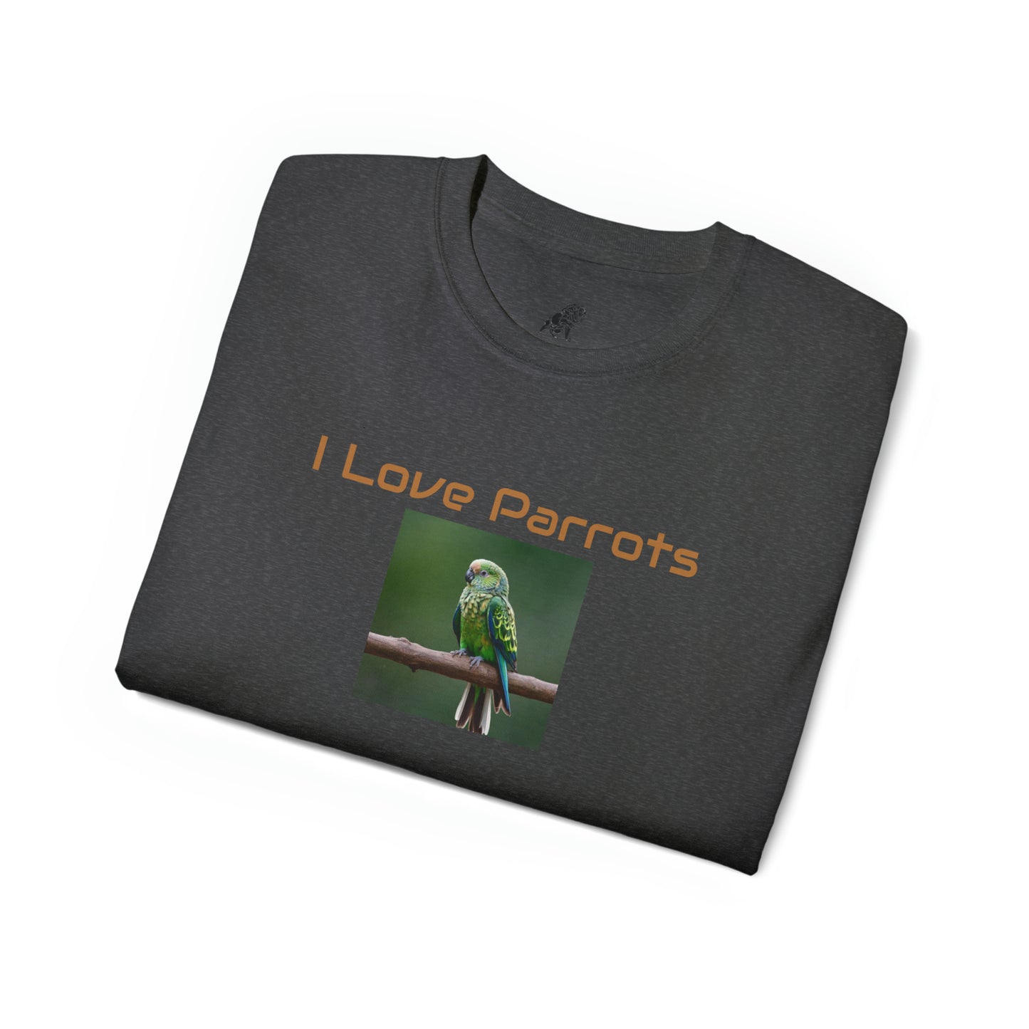 Matiby "I Love Parrots" Unisex Ultra Cotton Tee