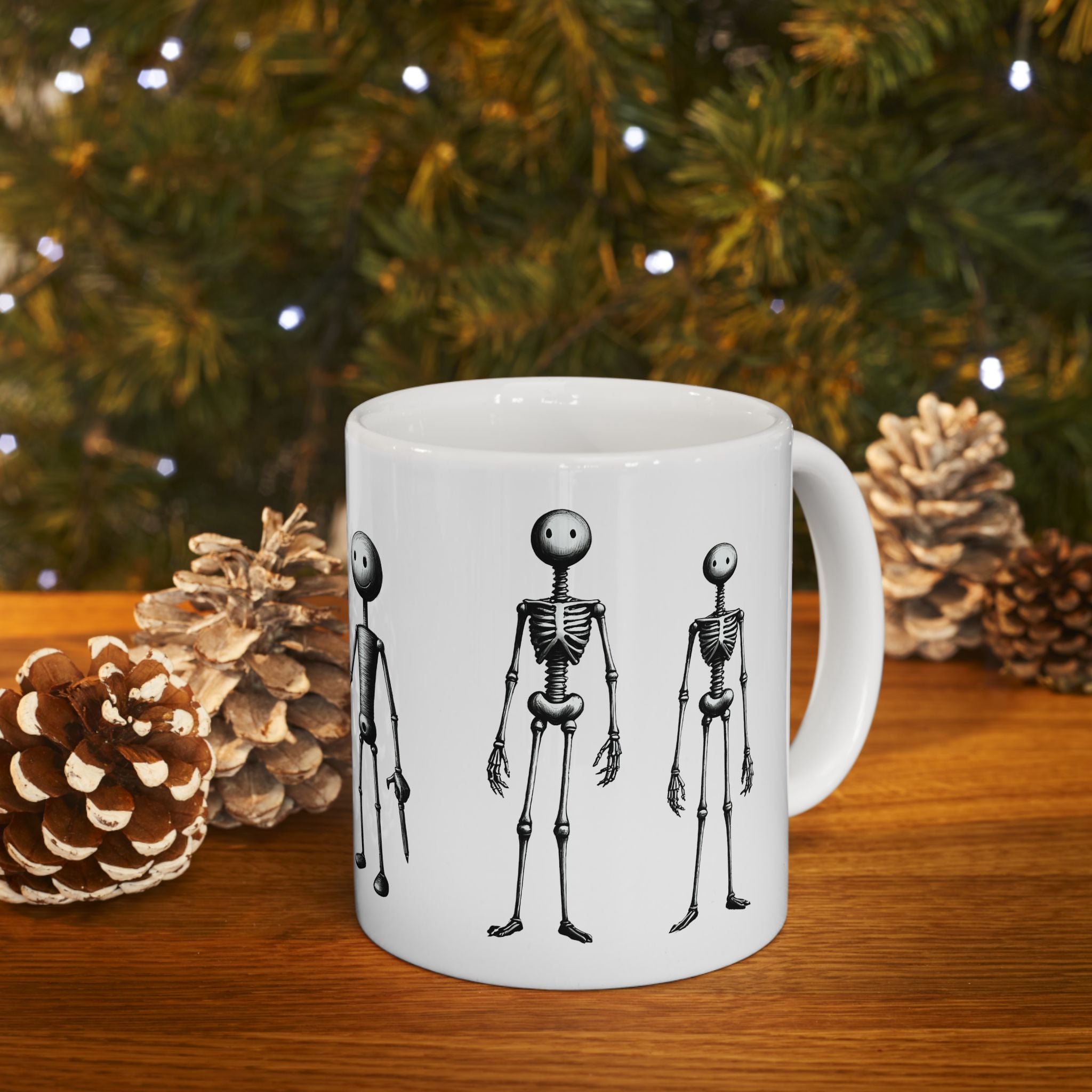The Stick-To-It Species #16 White Ceramic Mug – Anatomy of Optimism Cup 11oz/15oz