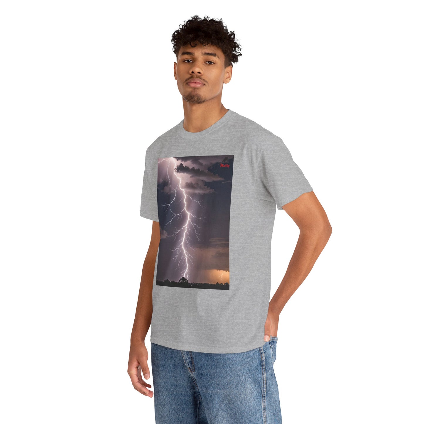 Lightning Style Unisex Heavy Cotton Tee