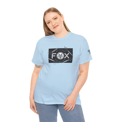 Silver Fox Scissors Unisex Heavy Cotton Tee