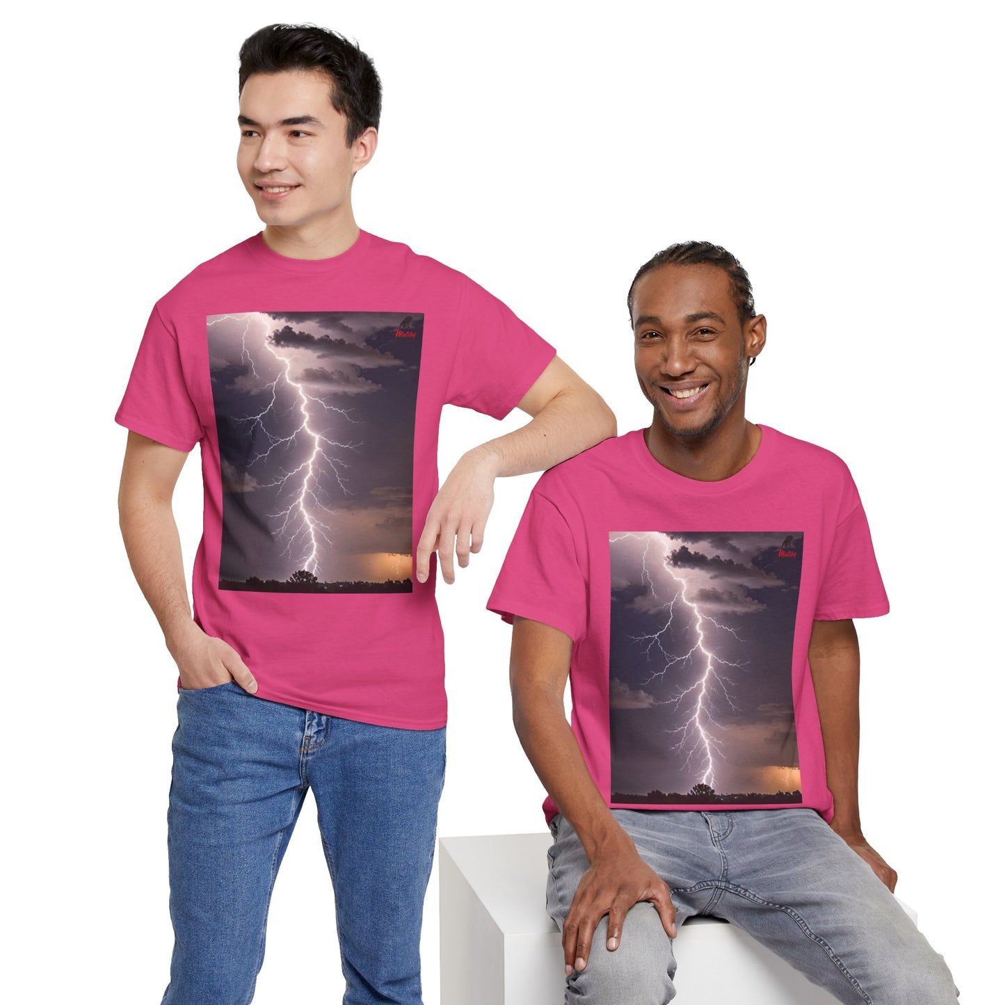 Lightning Style Unisex Heavy Cotton Tee