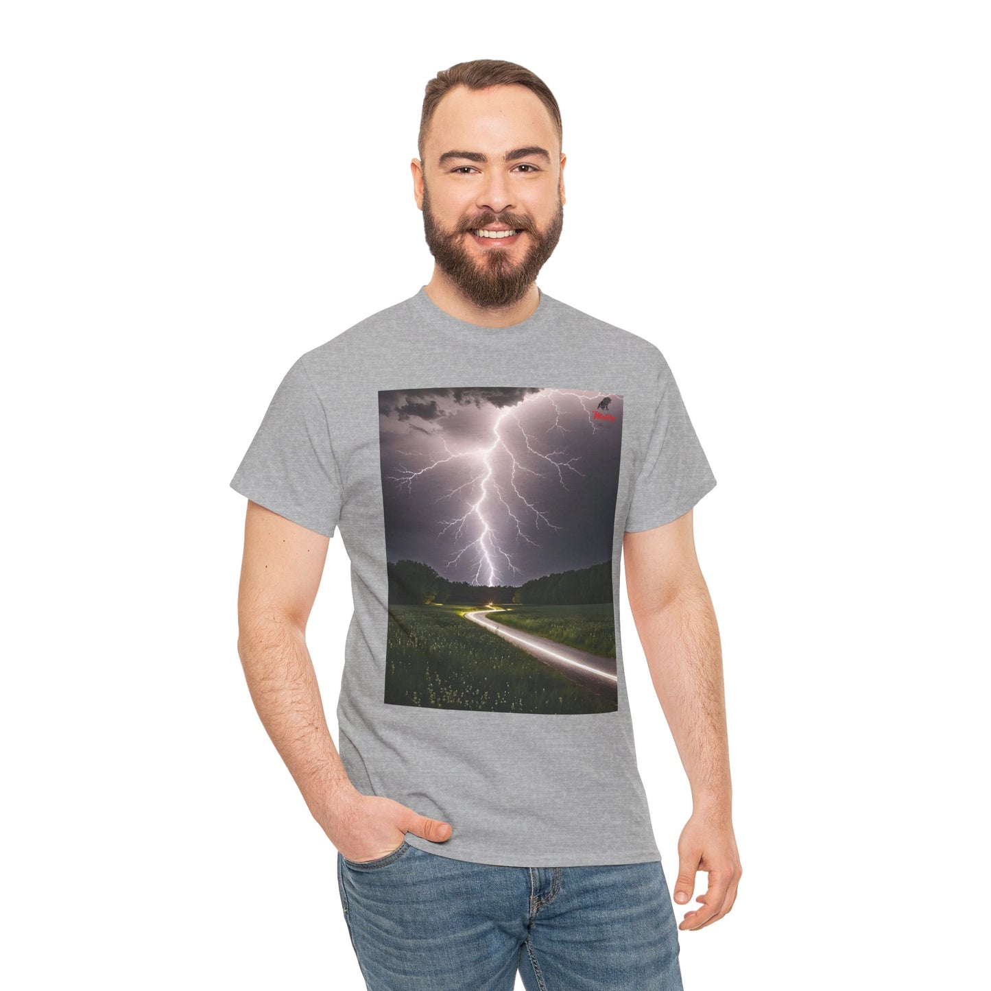 Lightning Style Unisex Heavy Cotton Tee