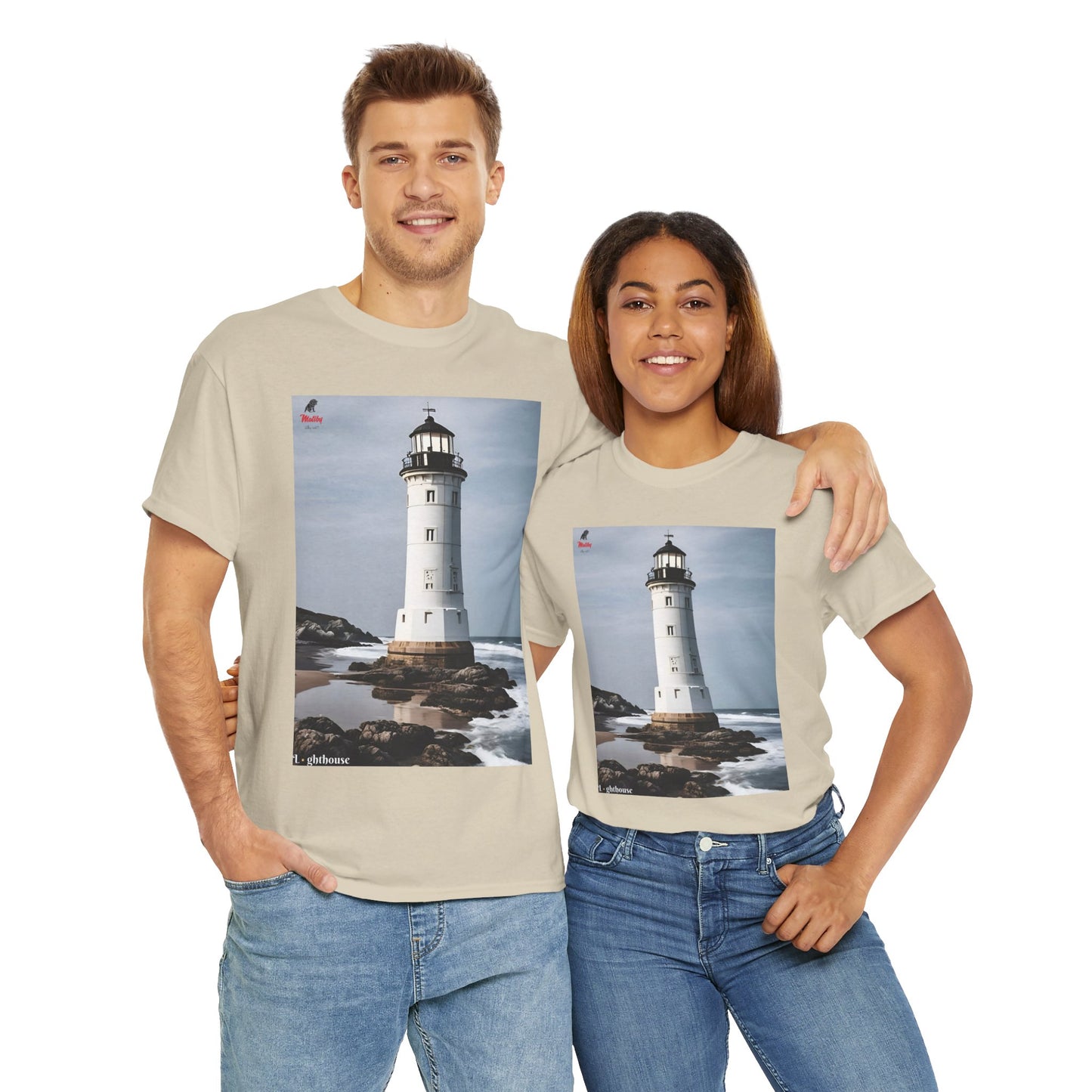 Lighthouse Unisex Heavy Cotton Tee