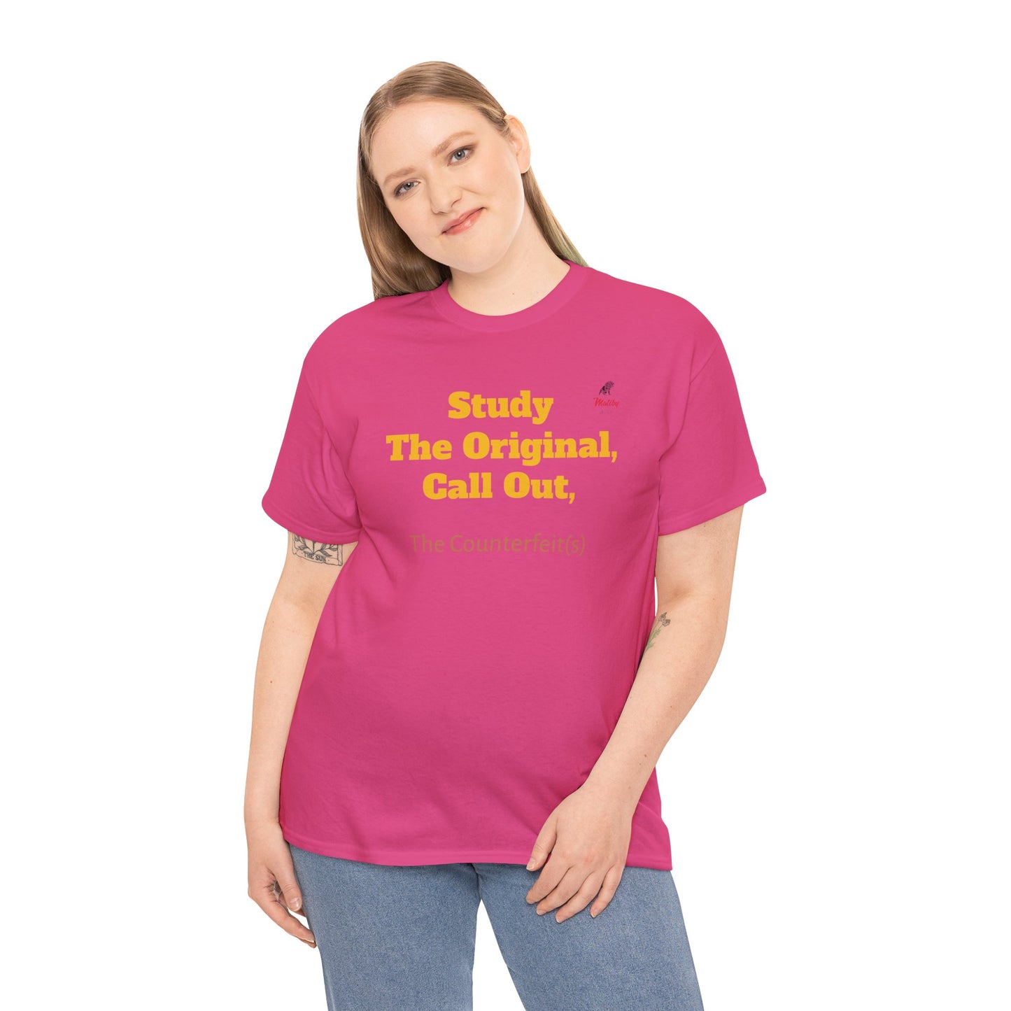 Study The Original Unisex Heavy Cotton Tee