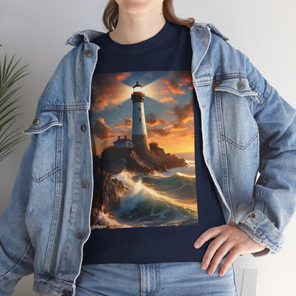 Lighthouse Unisex Heavy Cotton Tee