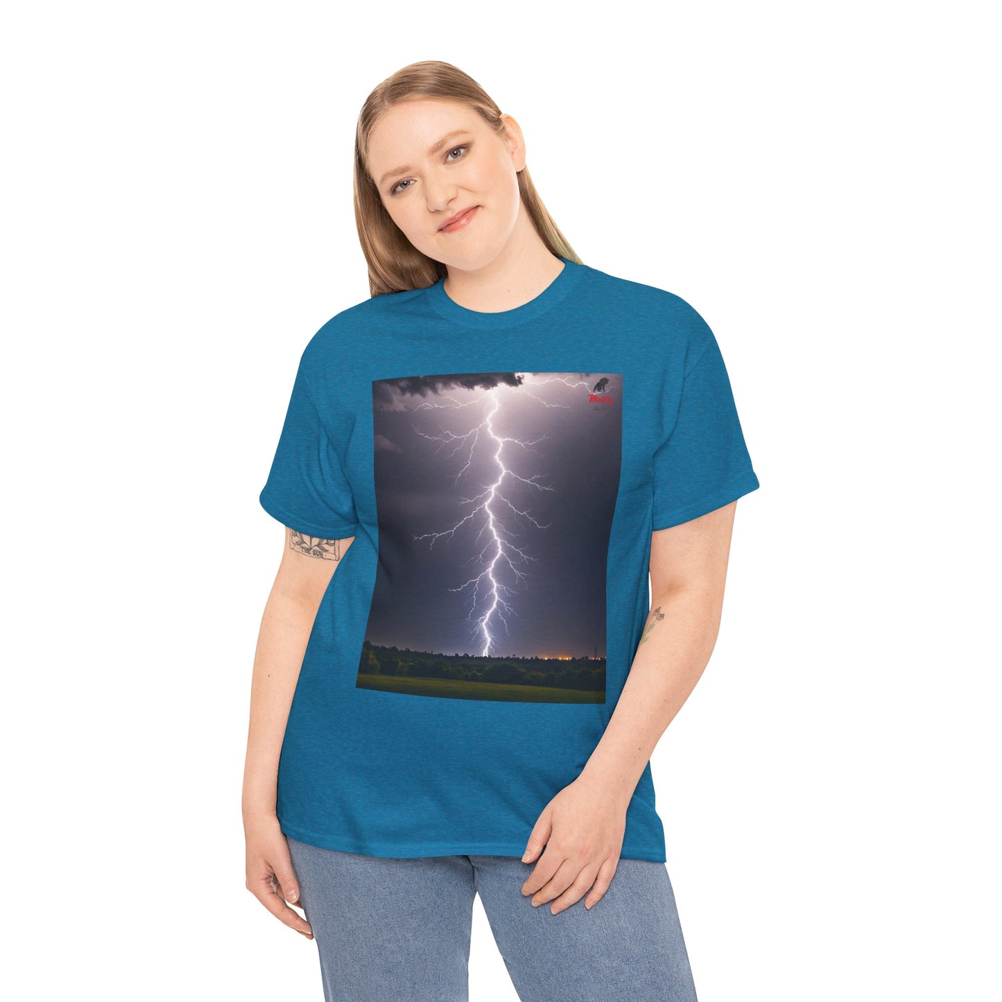 Lightning Style Unisex Heavy Cotton Tee