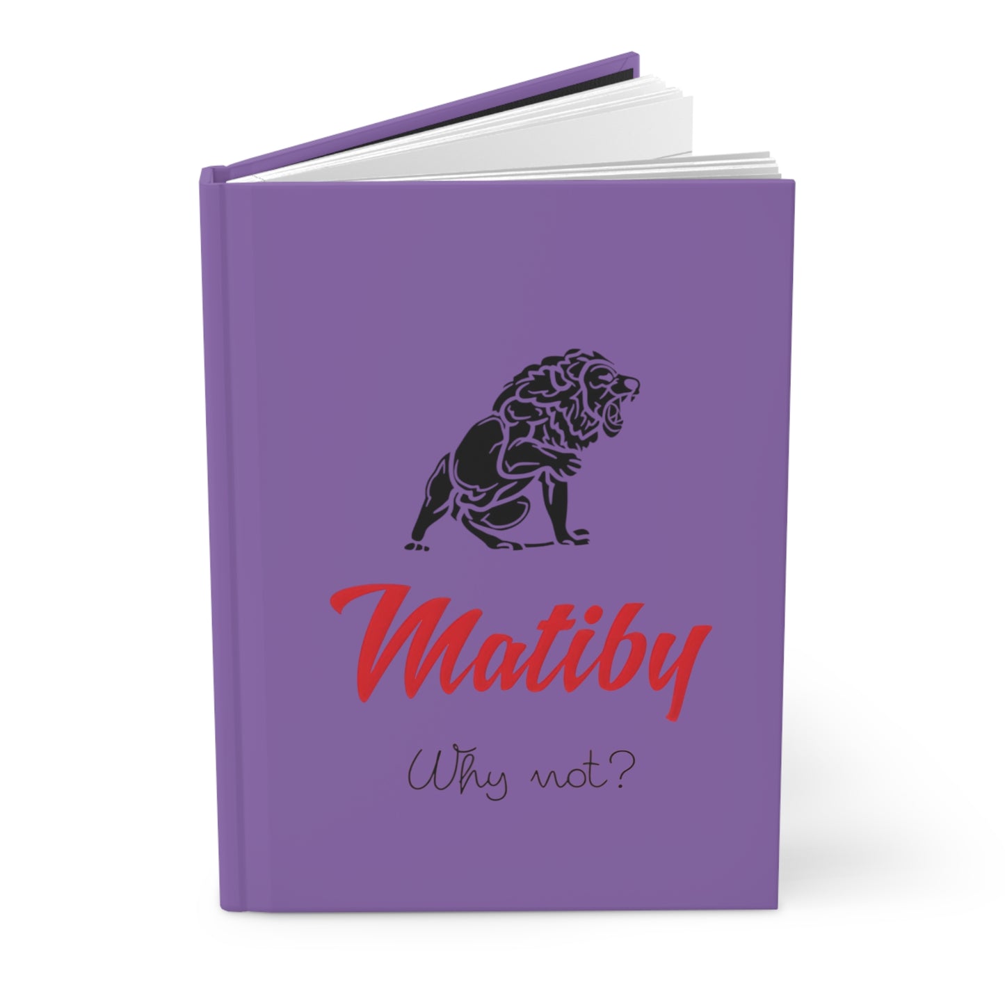 Matiby Hardcover Journal Matte Light Purple