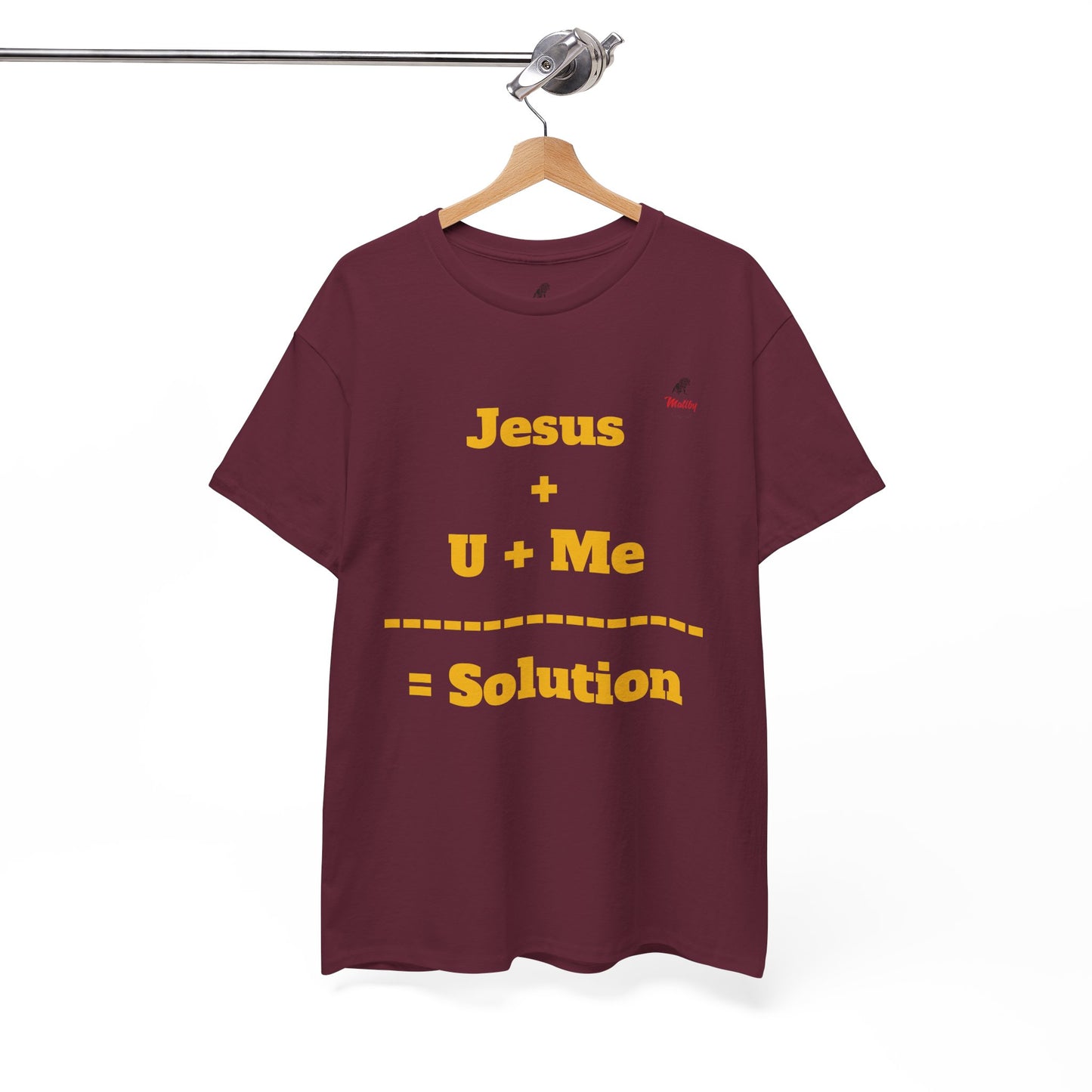 Jesus+U+Me Unisex Heavy Cotton Tee