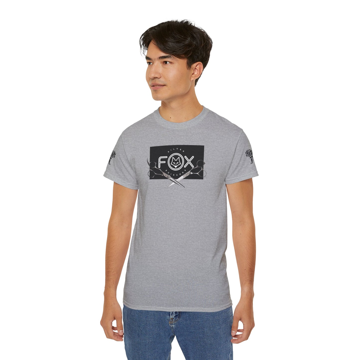 Matiby & Silver Fox Scissors Unisex Ultra Cotton Tee