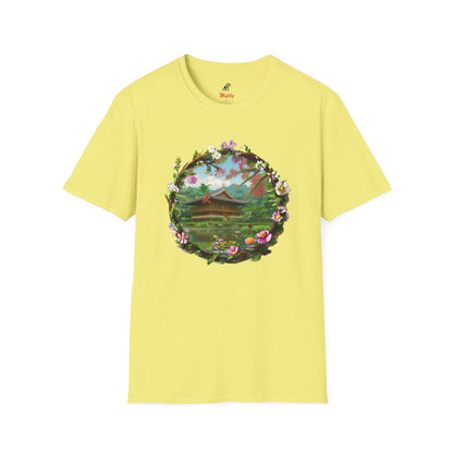 Floral Landscape Unisex Softstyle T-Shirt