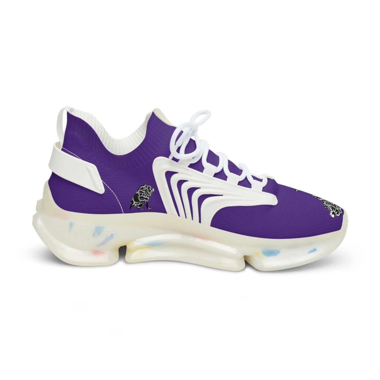 Men's Purple Mesh Sneakers