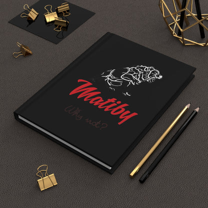 Matiby Hardcover Journal Matte Black