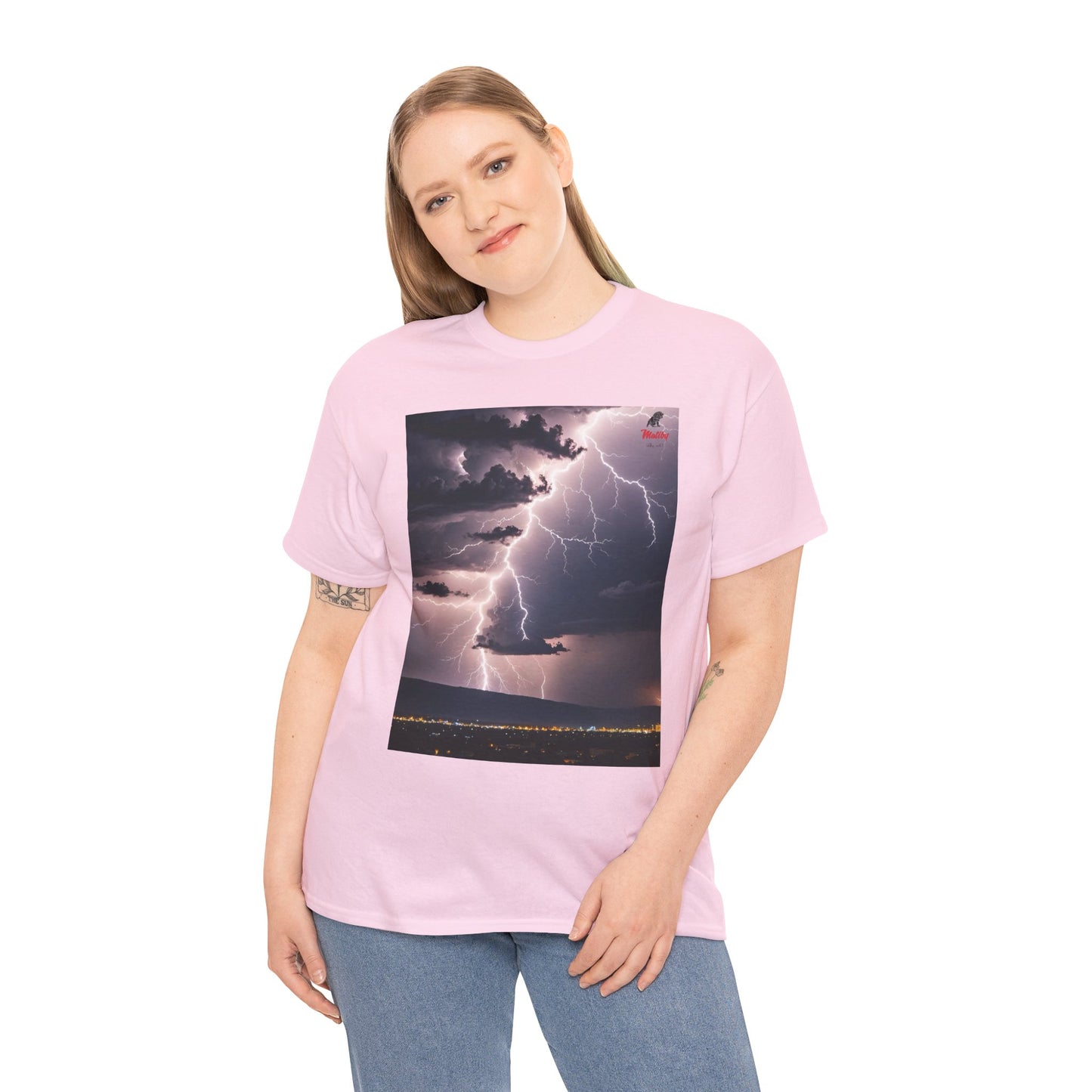 Lightning Style Unisex Heavy Cotton Tee