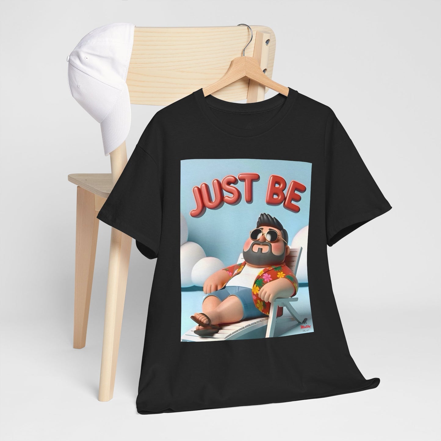 Just Be Unisex Heavy Cotton Tee