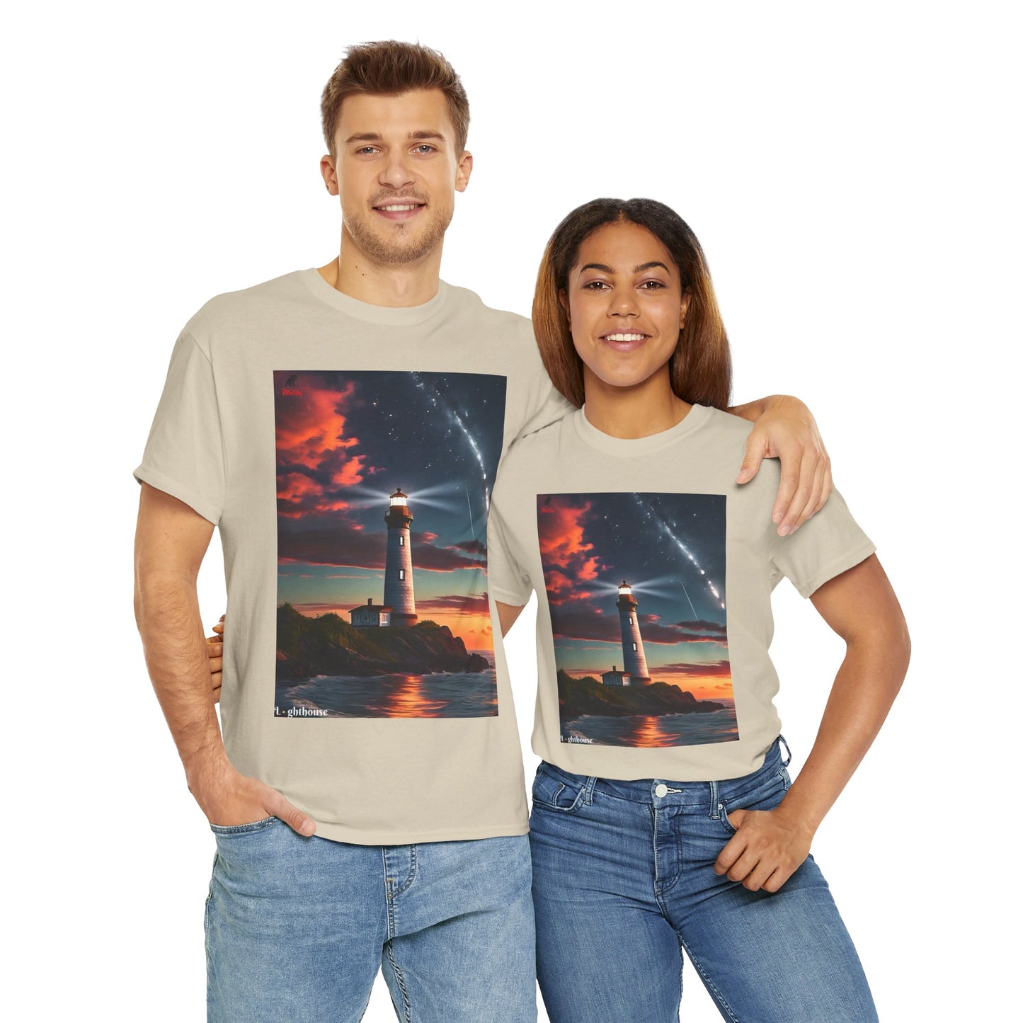 Lighthouse Unisex Heavy Cotton Tee