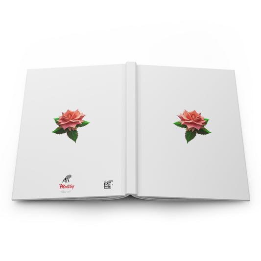 Rose Hardcover Journal Matte White