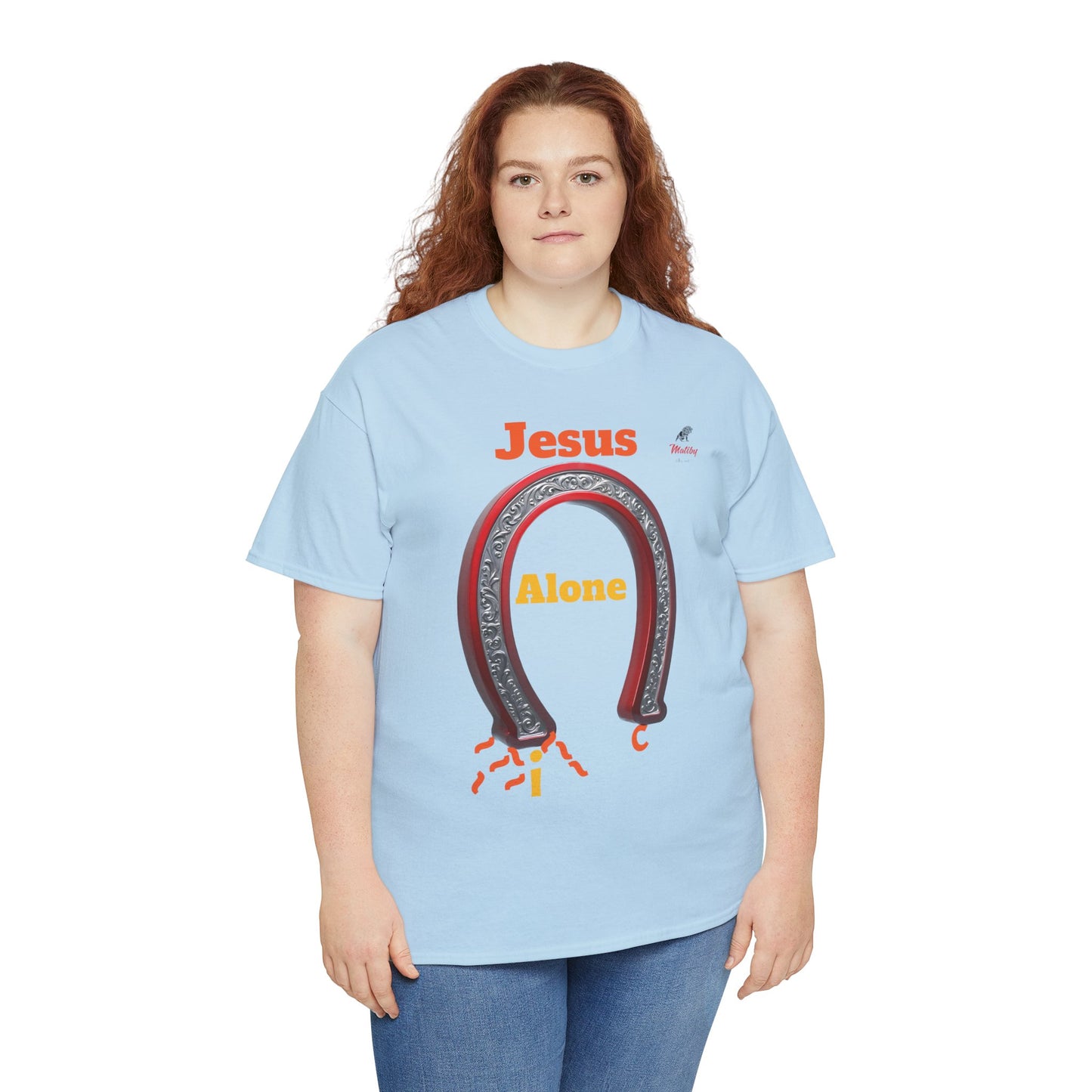 Magnetic Jesus The Original Unisex Heavy Cotton Tee