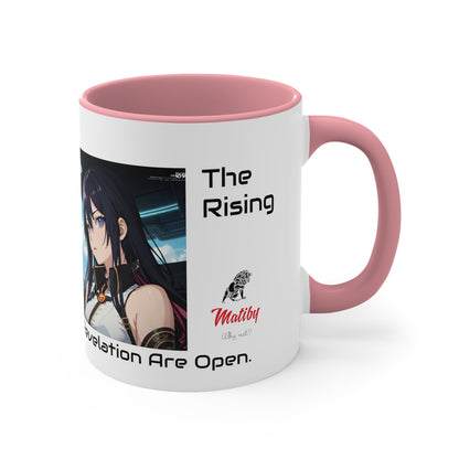 The Rising Accent Mug, 11oz