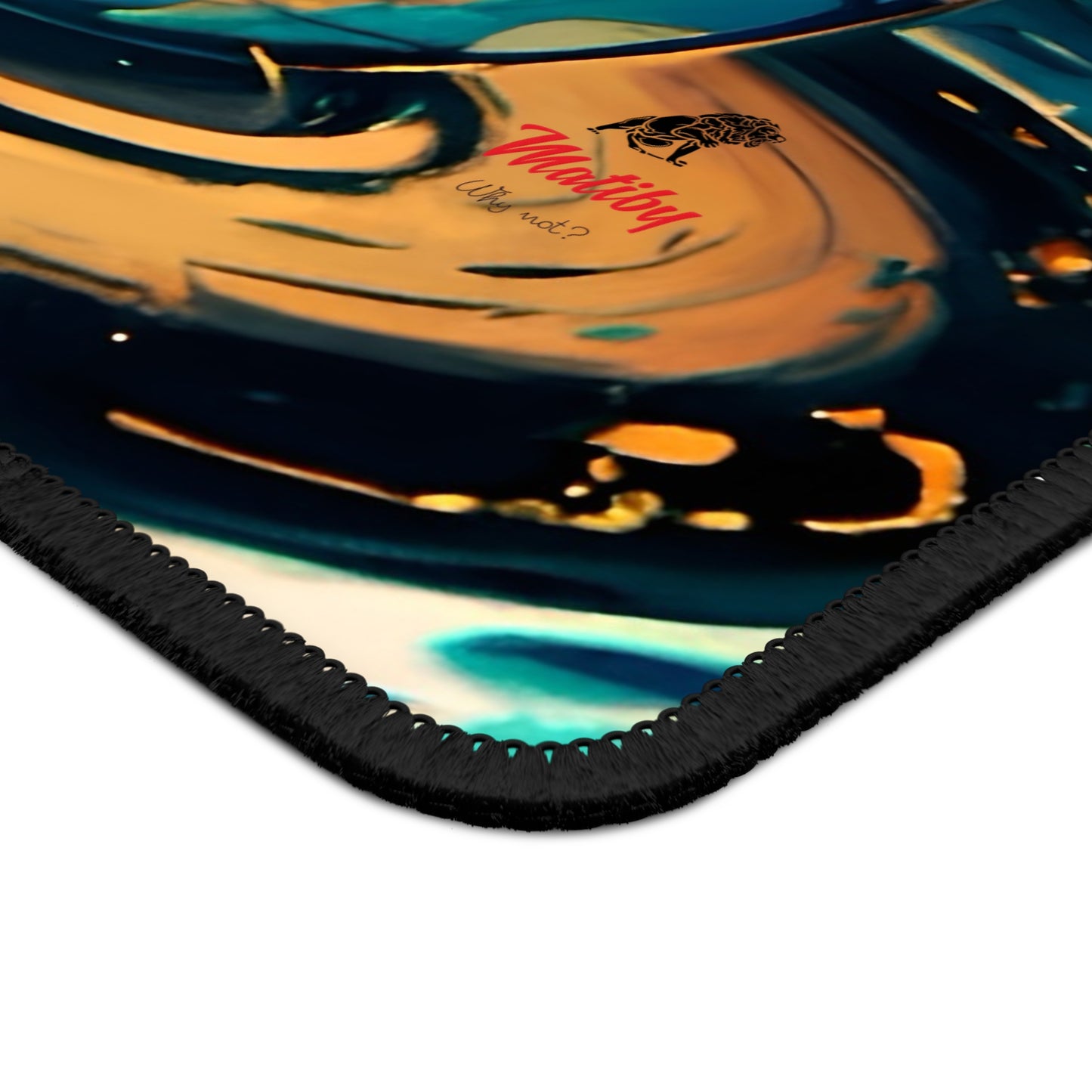 Matiby Worlds Gaming Mouse Pad, Black