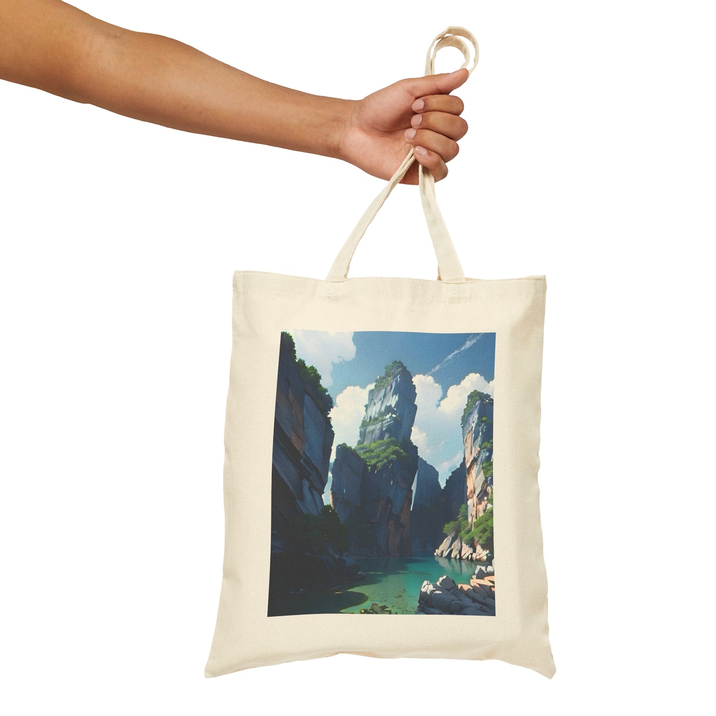 Artzy Cotton Canvas Tote Bag