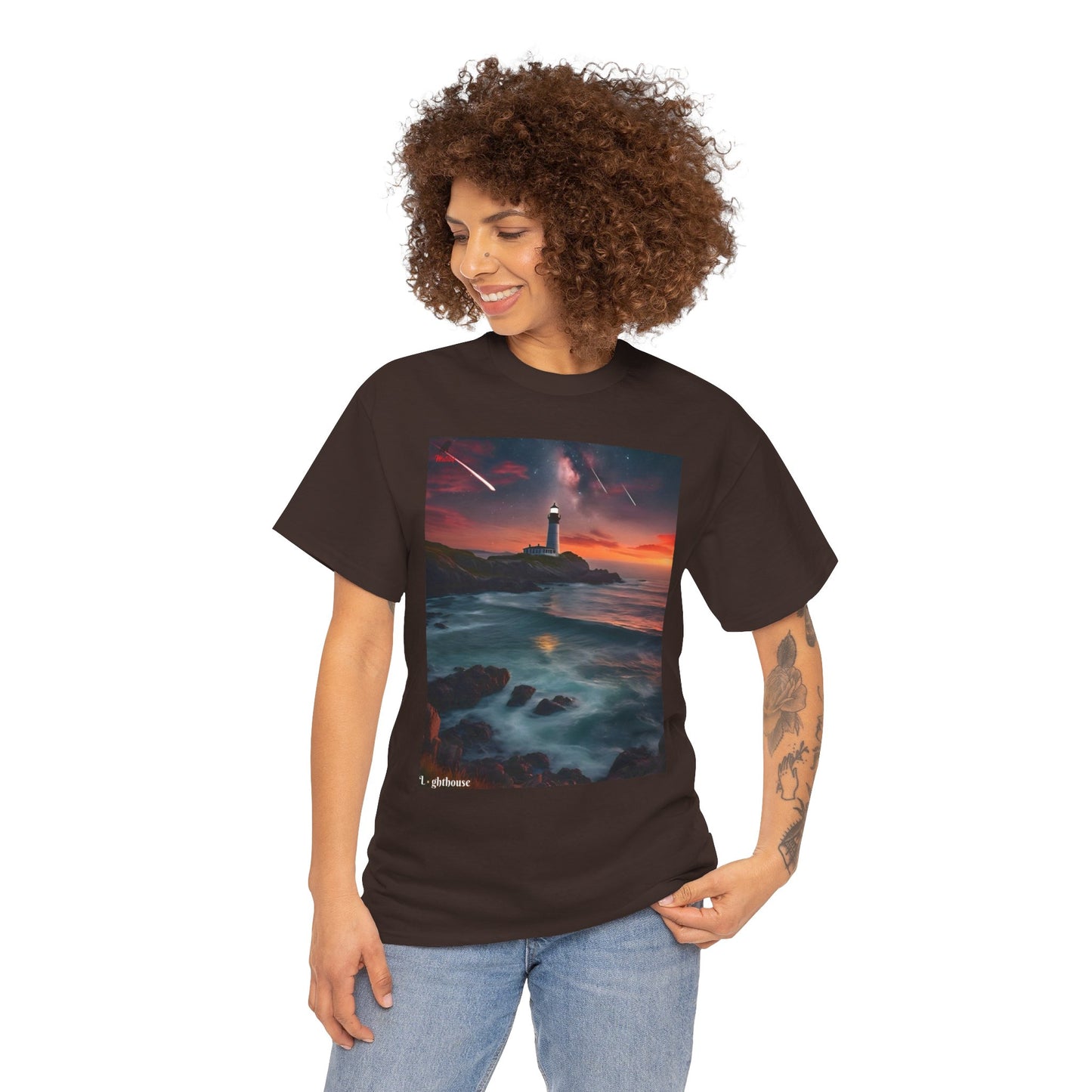 Lighthouse Unisex Heavy Cotton Tee