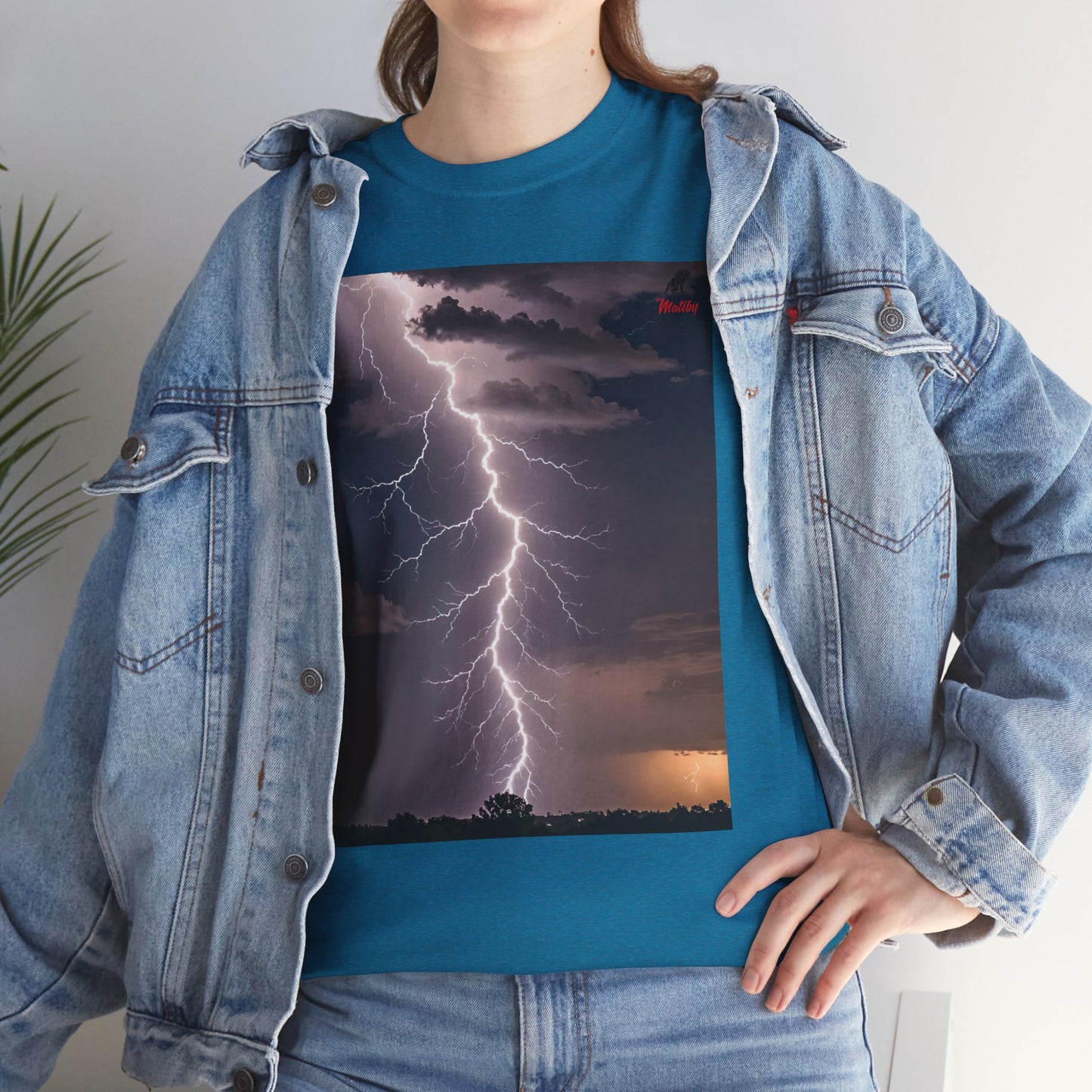 Lightning Style Unisex Heavy Cotton Tee