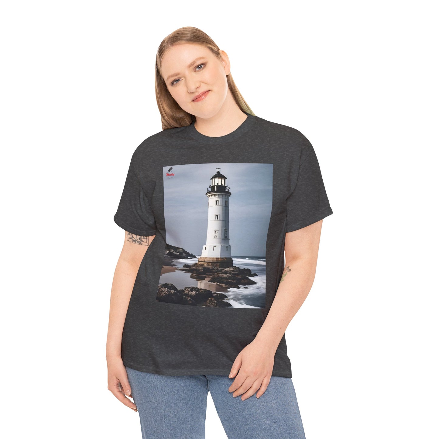 Lighthouse Unisex Heavy Cotton Tee