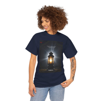 Lighthouse Psalm 119 Unisex Heavy Cotton Tee