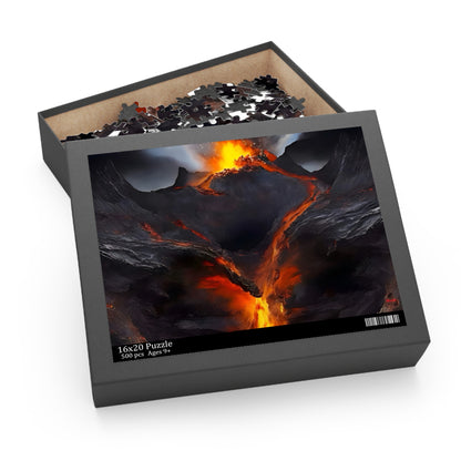 Matiby Volcano Puzzle (120, 252, 500-Piece)