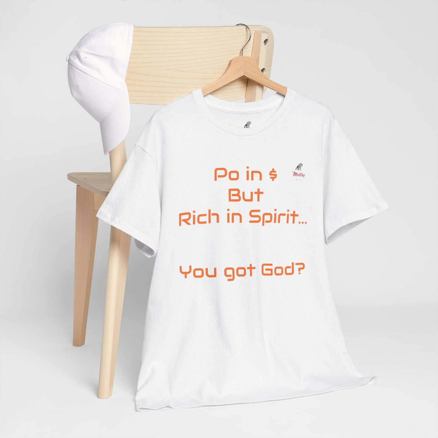 Po in $ Unisex Heavy Cotton Tee