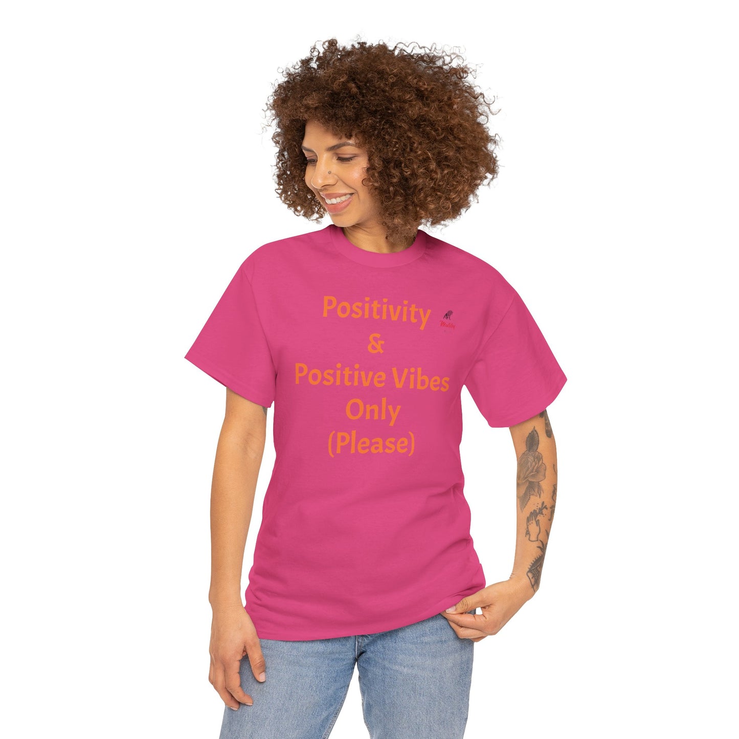 Positivity Unisex Heavy Cotton Tee