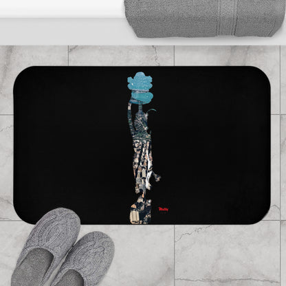 Vol-Subs Black Bath Mat