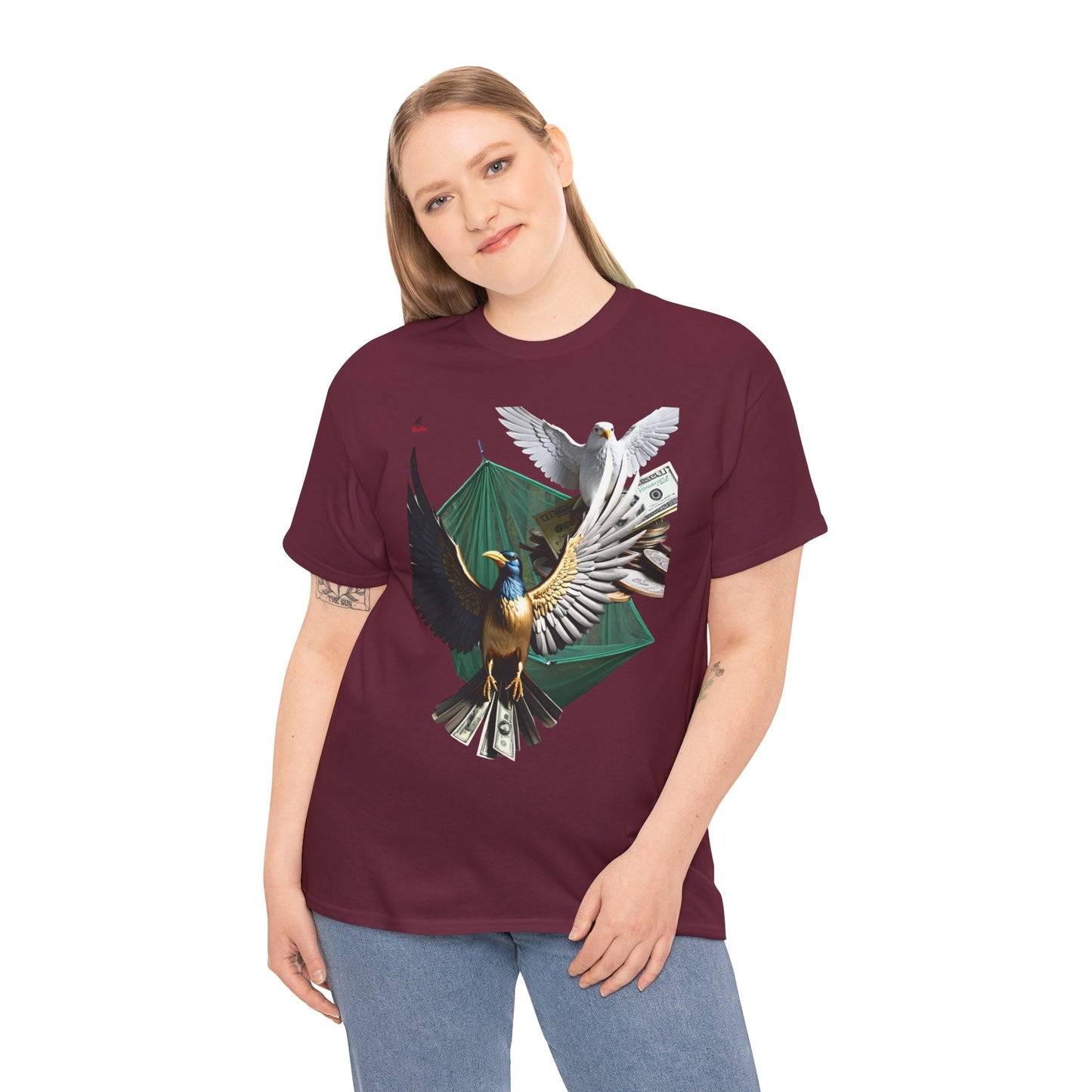 M$ney Bird Heavy Cotton Tee