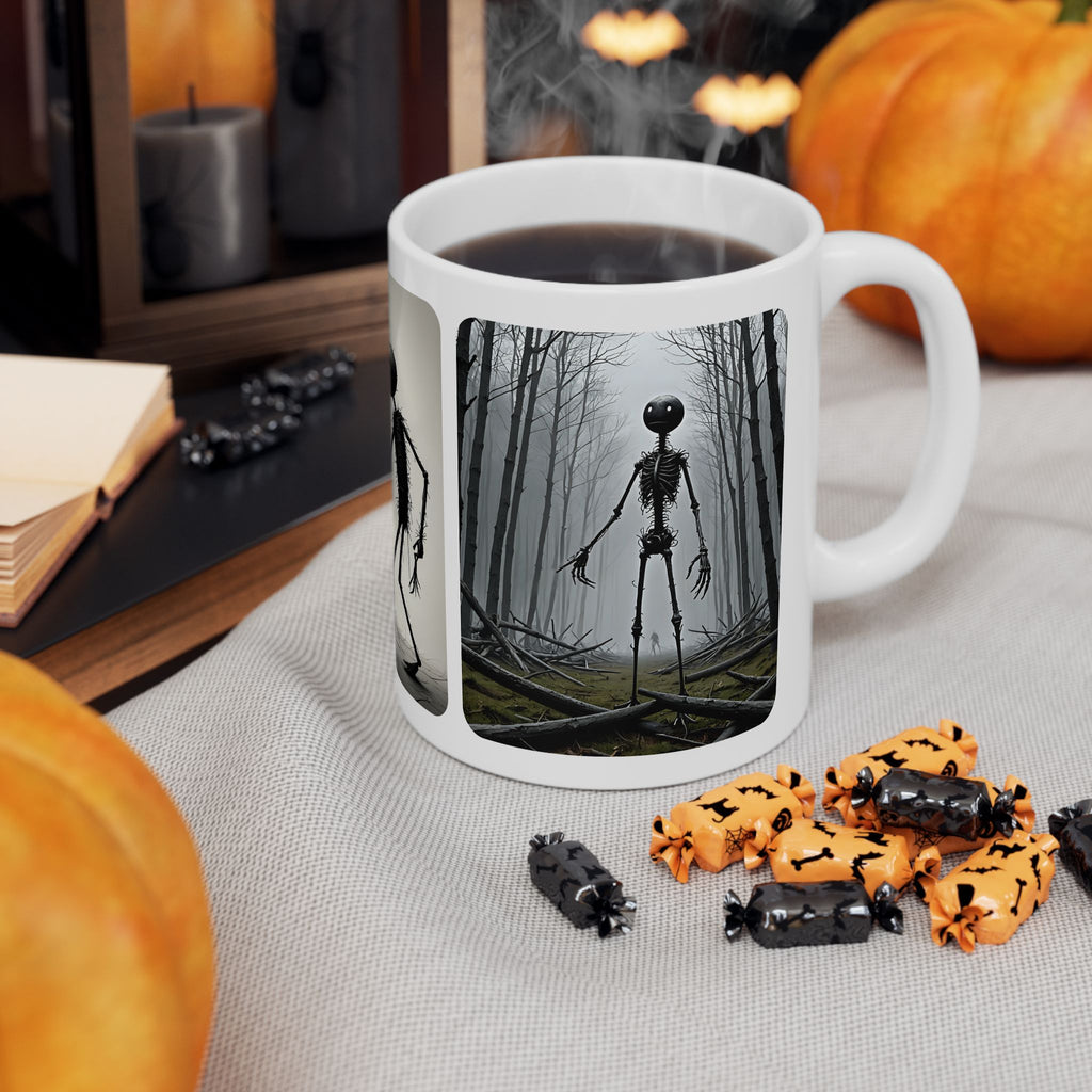 The Stick-To-It Species #2 White Ceramic Mug – Anatomy of Optimism Cup 11oz/15oz