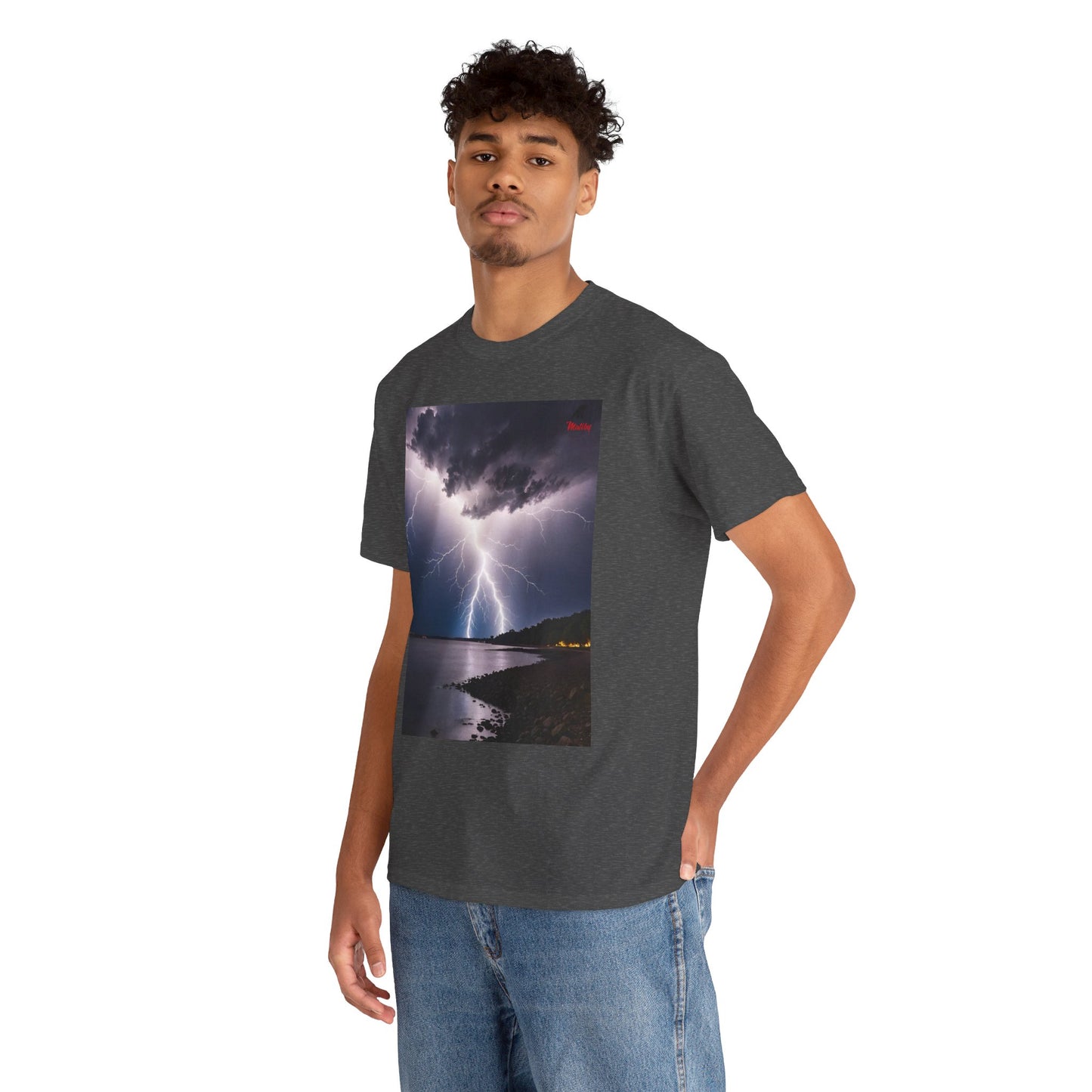 Lightning Style Unisex Heavy Cotton Tee