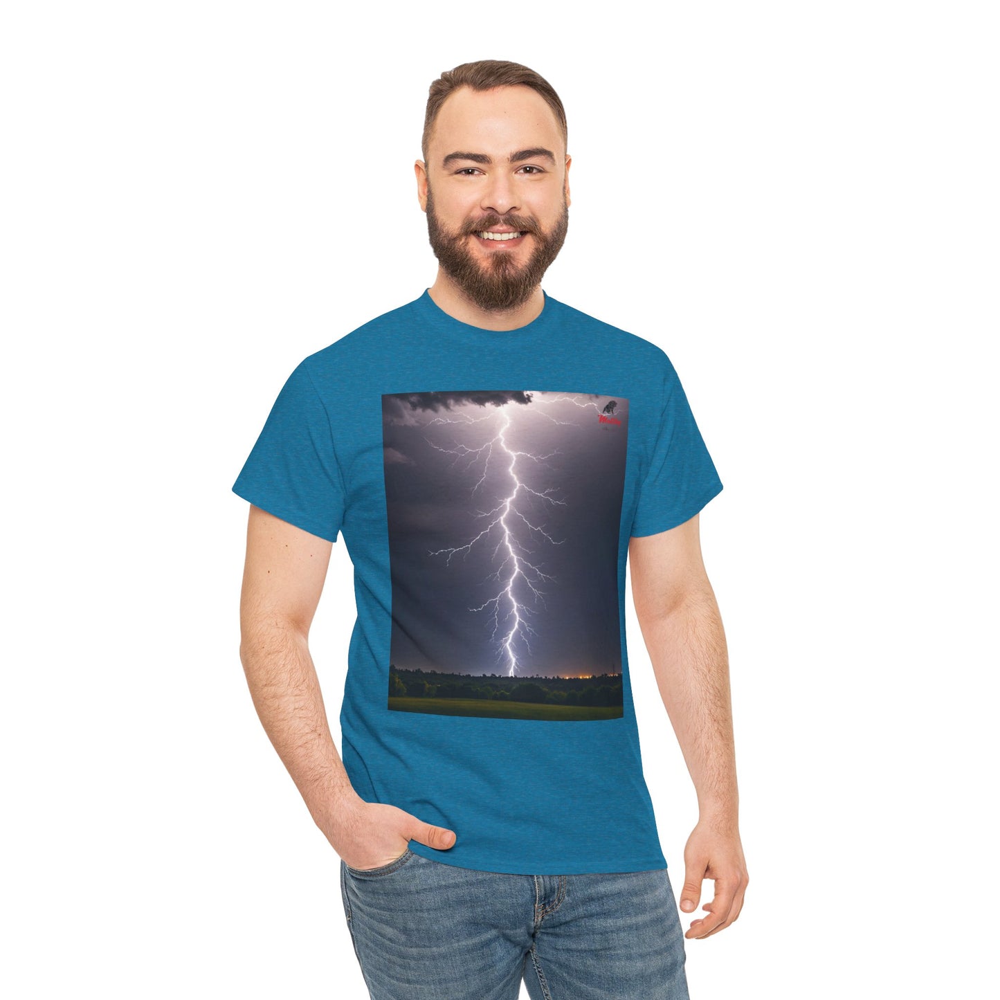 Lightning Style Unisex Heavy Cotton Tee