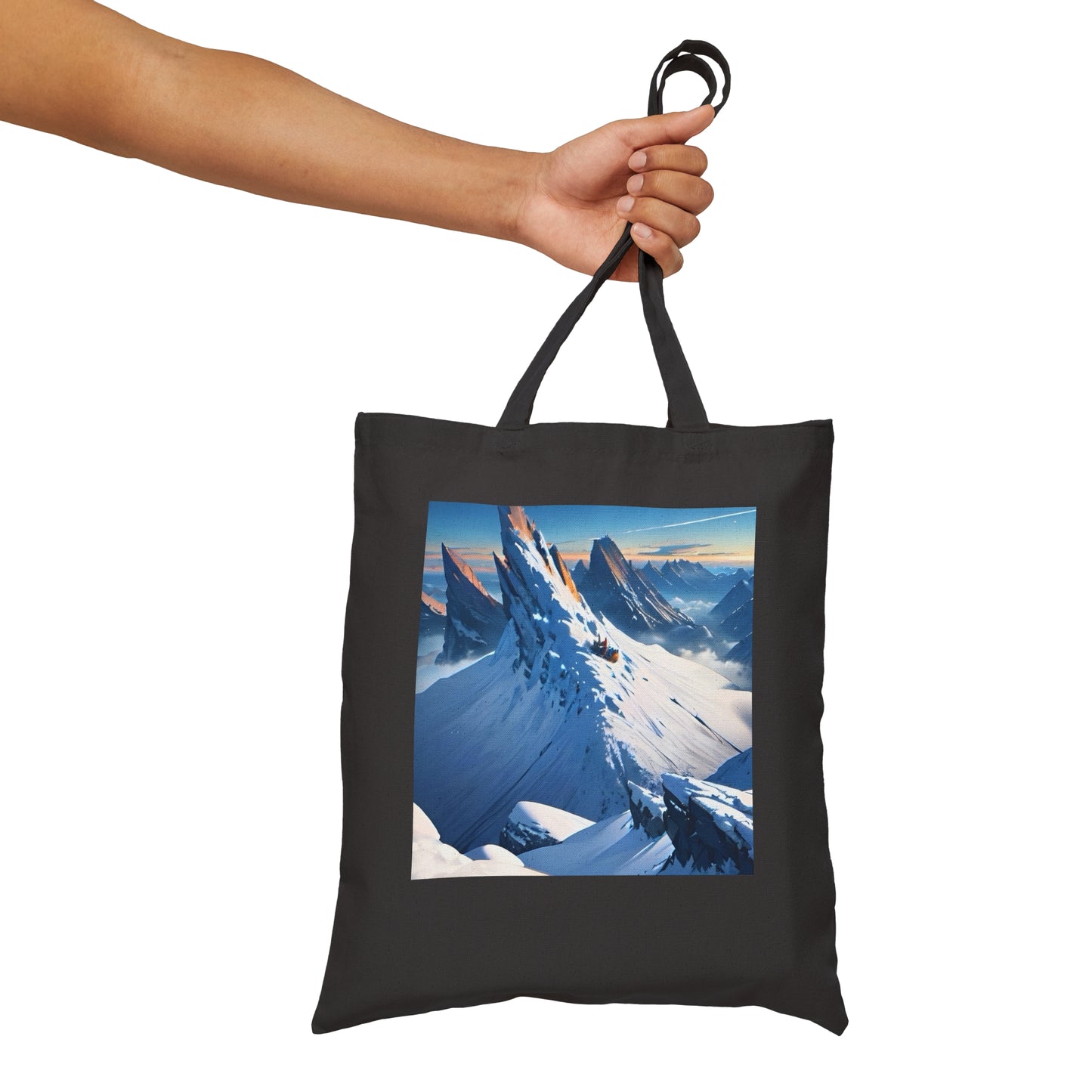 Alps Cotton Canvas Tote Bag