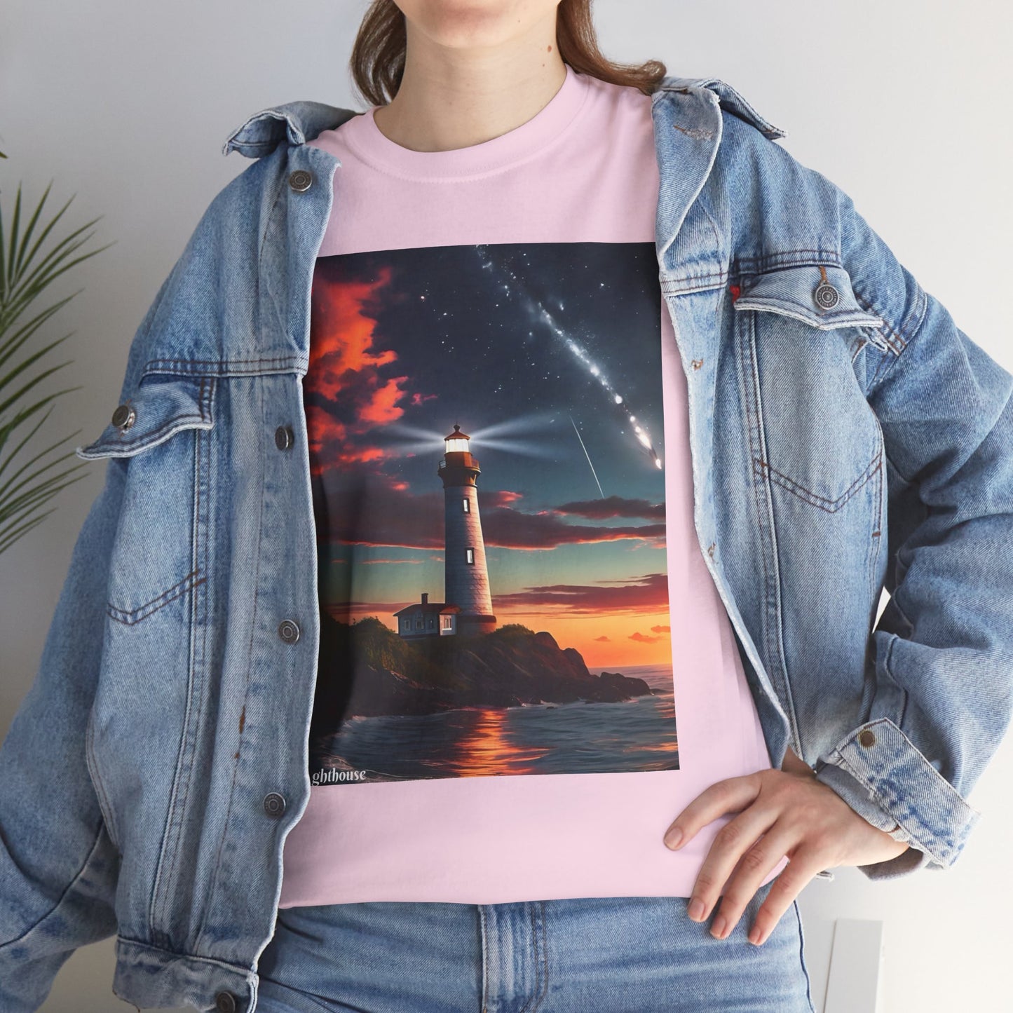 Lighthouse Unisex Heavy Cotton Tee