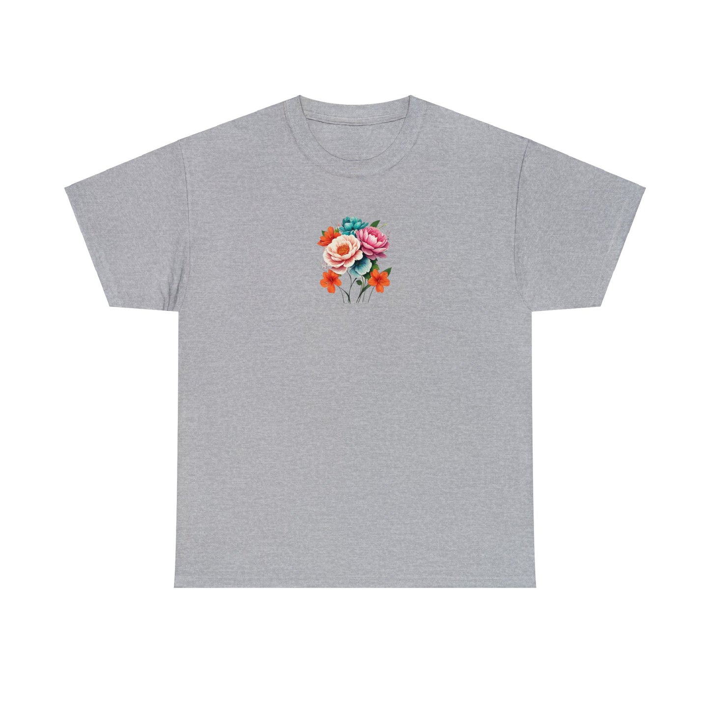 Matiby Floral Unisex Heavy Cotton Tee