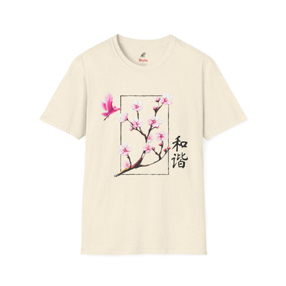 Japanese Cherry Blossom Unisex Softstyle T-Shirt